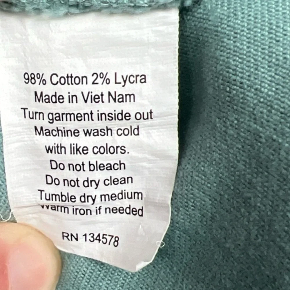 Vineyard Vines Jeans Women’s‎ Size 33 High Rise Skinny Seafoam Green Stretch